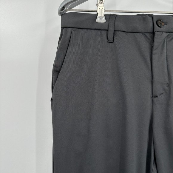 Quince Men's Recycled Comfort Tech Chino Pants Slim Fit Charcoal Gray 34x34 NWT - Picture 2 of 7